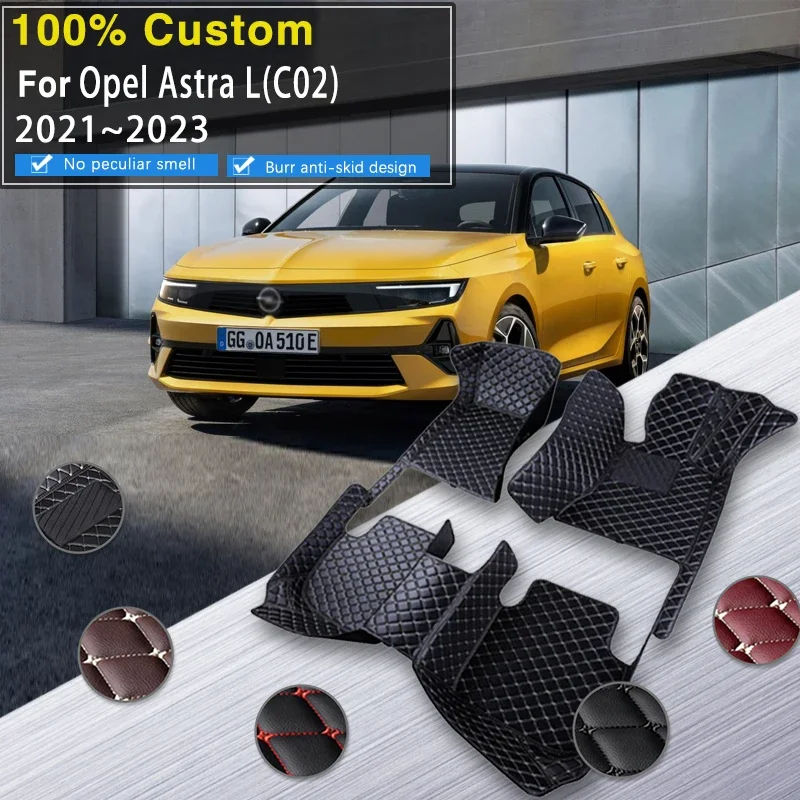 3D автомобильные коврики для Opel Astra L Vauxhall Astra PHEV C02 2021 2022 2023, хэтчбек, антигрязные автомобильные коврики, напольные автомобильные аксессуары
3D автомобильные коврики для Opel Astra L Vauxhall Astra PHEV C02 2021 2022 2023, хэтчбек, антигрязные автомобильные коврики, напольные автомобильные аксессуары
