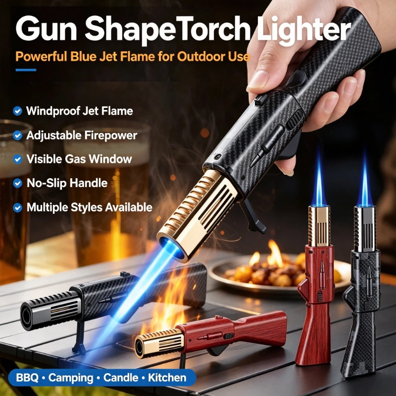 New Heavy Duty Jet Flame Spray Gun Lighter Foldable 360° Extended Handle Butane Refillable for Camping Welding Craft Tool
New Heavy Duty Jet Flame Spray Gun Lighter Foldable 360° Extended Handle Butane Refillable for Camping Welding Craft Tool