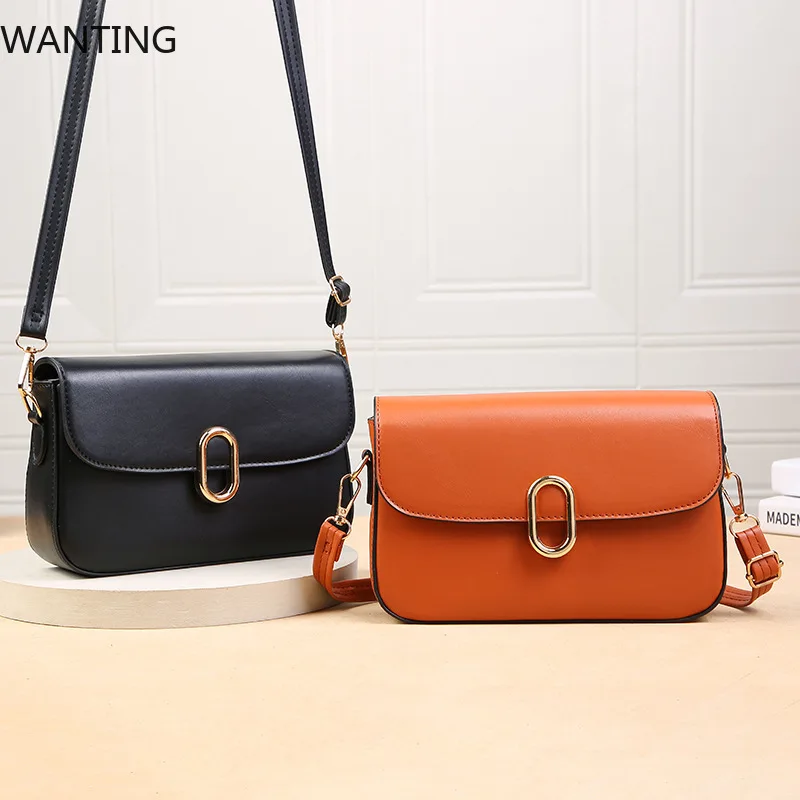 Women's Shoulder Bag PU Leather Fashion Trend Girl's Crossbody Bags Ins Adjustable Shoulder Straps Women Messenger Bag AB-241
Women's Shoulder Bag PU Leather Fashion Trend Girl's Crossbody Bags Ins Adjustable Shoulder Straps Women Messenger Bag AB-241