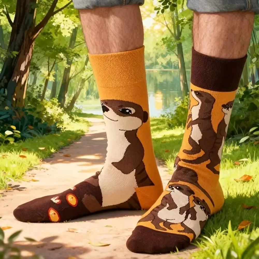 Fashion Cute Mid-Calf Socks Cartoon Cotton Sports Socks Non-slip Breathable Home Socks For Daily Wearing
Fashion Cute Mid-Calf Socks Cartoon Cotton Sports Socks Non-slip Breathable Home Socks For Daily Wearing