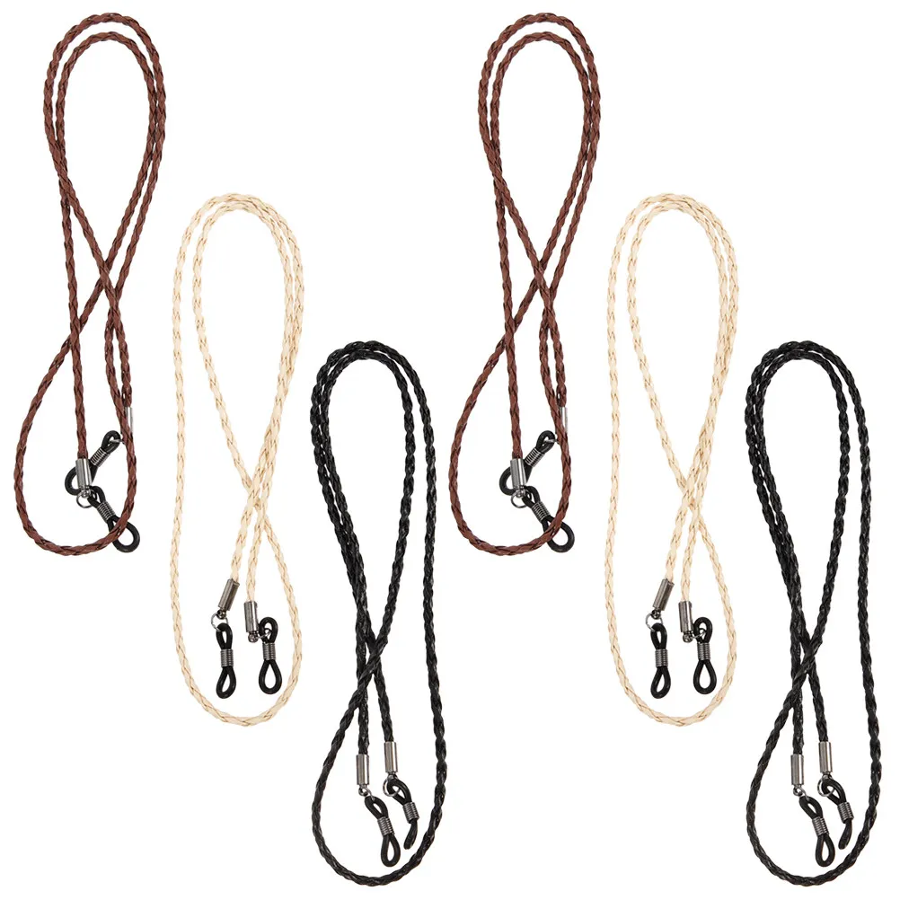 6Pcs Eyeglass Holders Non Deformable Glasses Lanyards Neck Hanging Silicone Straps for Sunglasses Reading Glasses Eyeglass
6Pcs Eyeglass Holders Non Deformable Glasses Lanyards Neck Hanging Silicone Straps for Sunglasses Reading Glasses Eyeglass