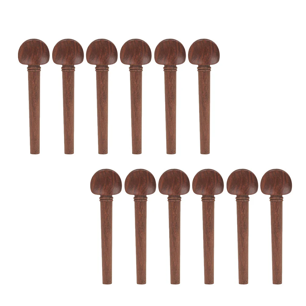 12 Pcs Oud Pegs Sturdy Tuning Supplies Violin 85X23X11CM Useful for Brown Accessories
12 Pcs Oud Pegs Sturdy Tuning Supplies Violin 85X23X11CM Useful for Brown Accessories