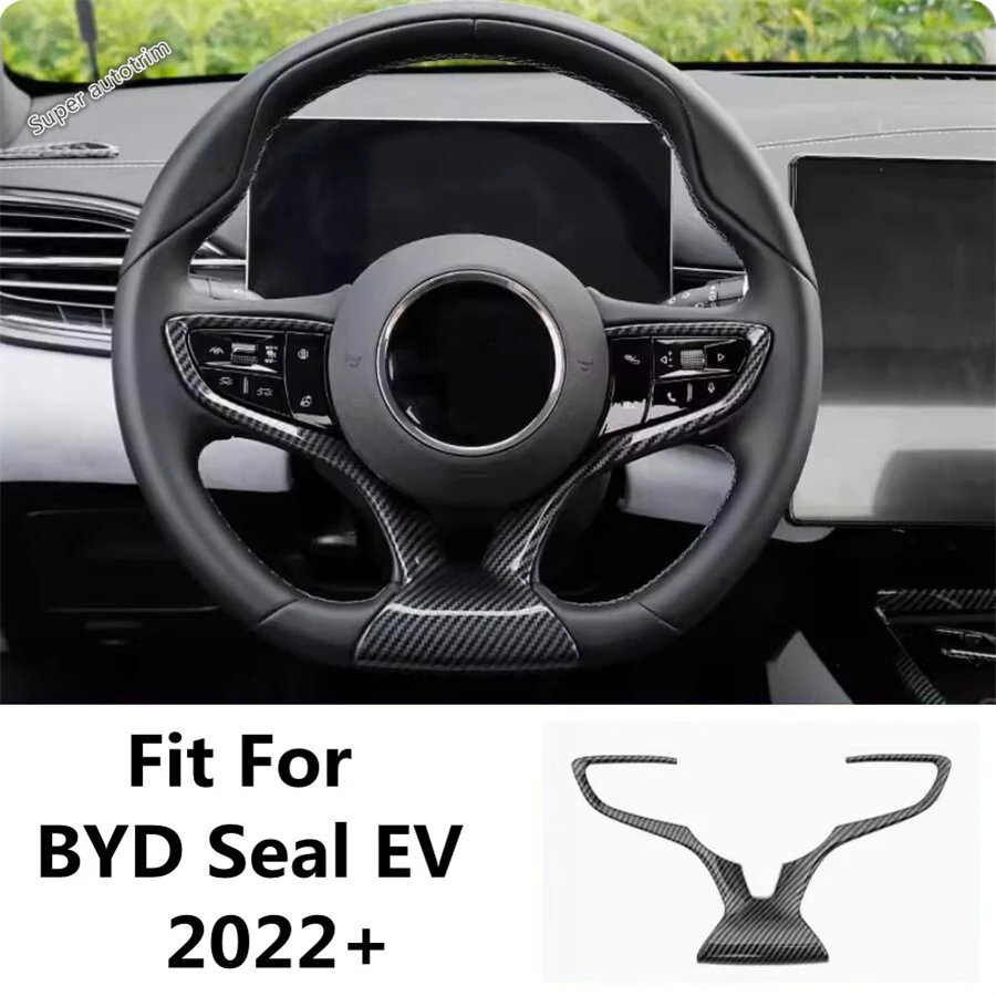 Car Steering Wheel Button Frame Decoration Cover Trim For BYD Seal EV 2022 2023 2024 ABS Wood Grain Look Accessories Interior
Car Steering Wheel Button Frame Decoration Cover Trim For BYD Seal EV 2022 2023 2024 ABS Wood Grain Look Accessories Interior