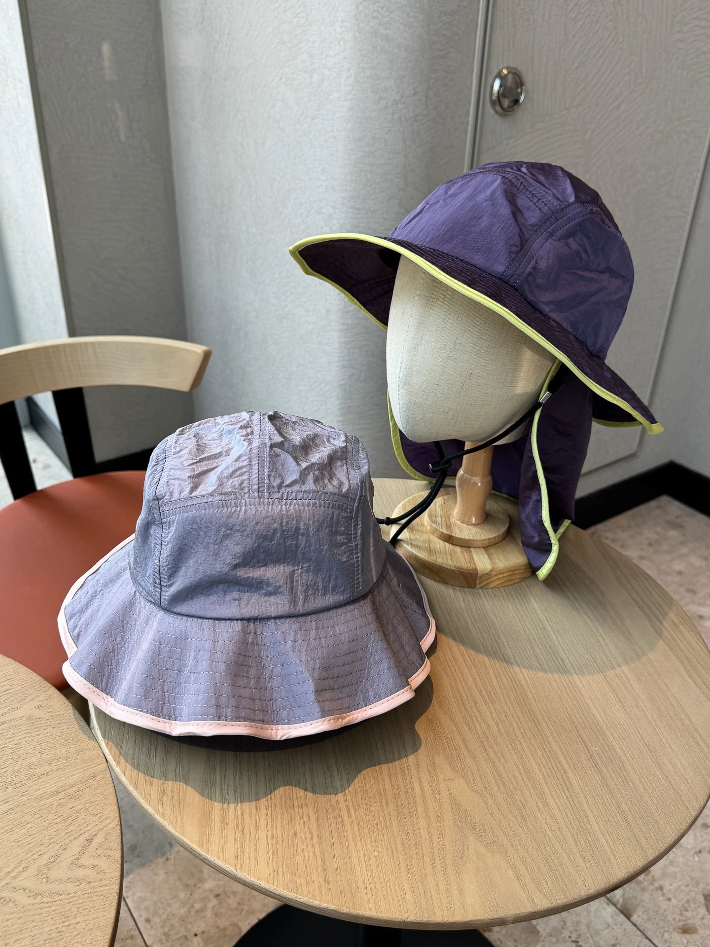 Summer new breathable quick-drying bucket hat contrasting color shading mountaineering basin hat men's tide 
Summer new breathable quick-drying bucket hat contrasting color shading mountaineering basin hat men's tide