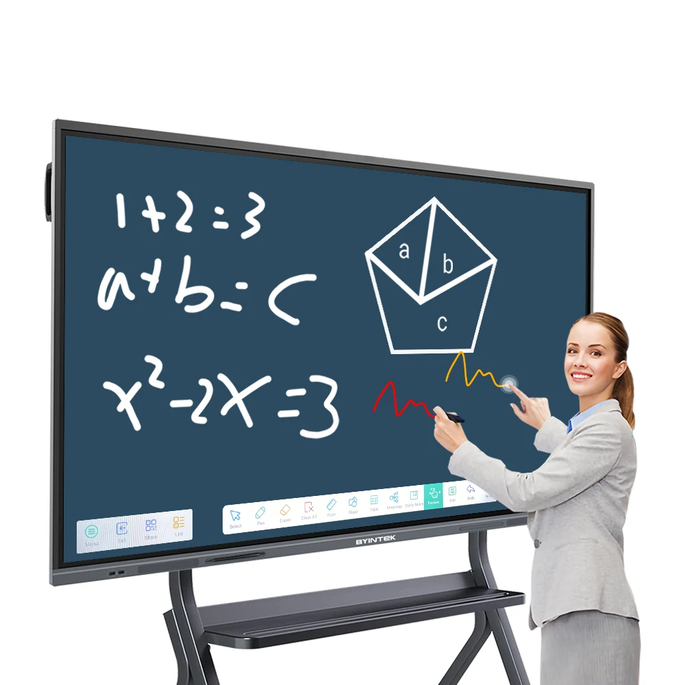 65inch Interact Display Touch Screen Flat Panel Whiteboard Smart Touch Screen Led Digital Interactive Smart Electronic Board
65inch Interact Display Touch Screen Flat Panel Whiteboard Smart Touch Screen Led Digital Interactive Smart Electronic Board