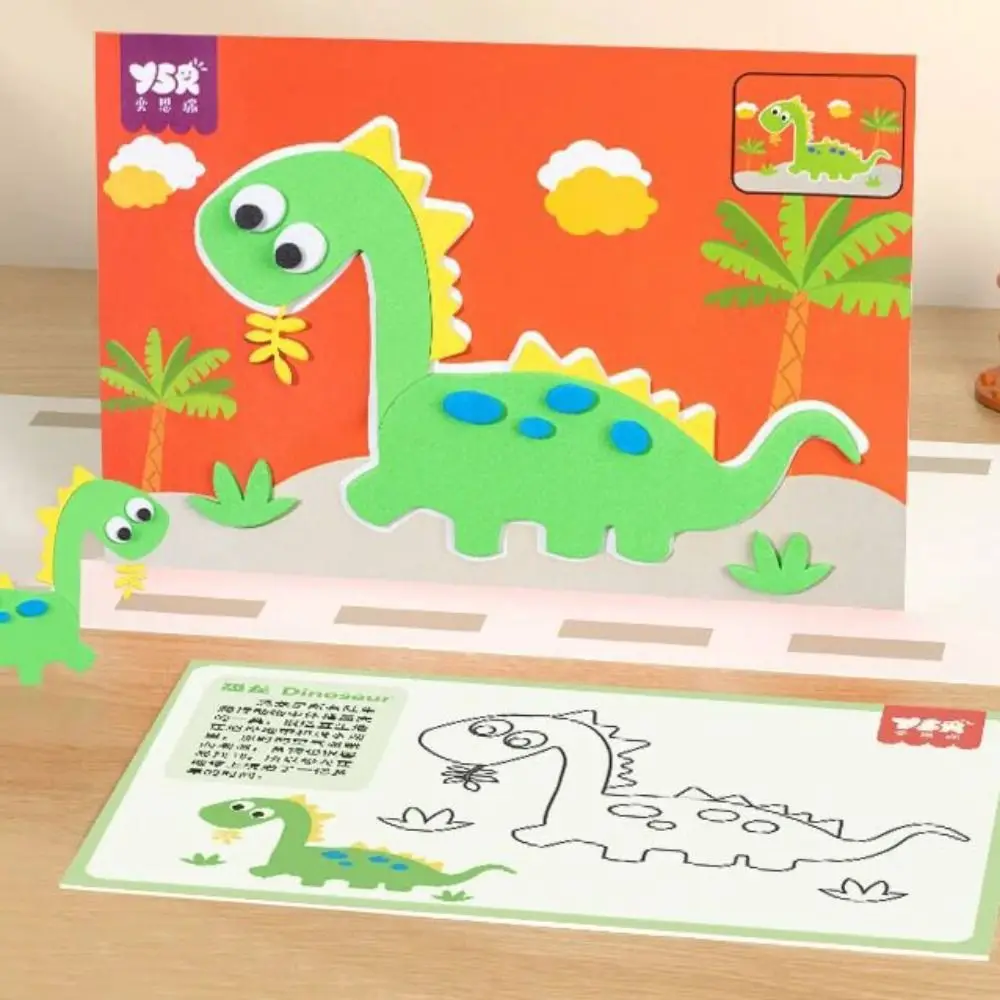 Paper 3D Stereoscopic Sticker Books Handmade Educational Toys DIY Paste Material Kit Montessori Cartoon Animals Sticker Book
Paper 3D Stereoscopic Sticker Books Handmade Educational Toys DIY Paste Material Kit Montessori Cartoon Animals Sticker Book