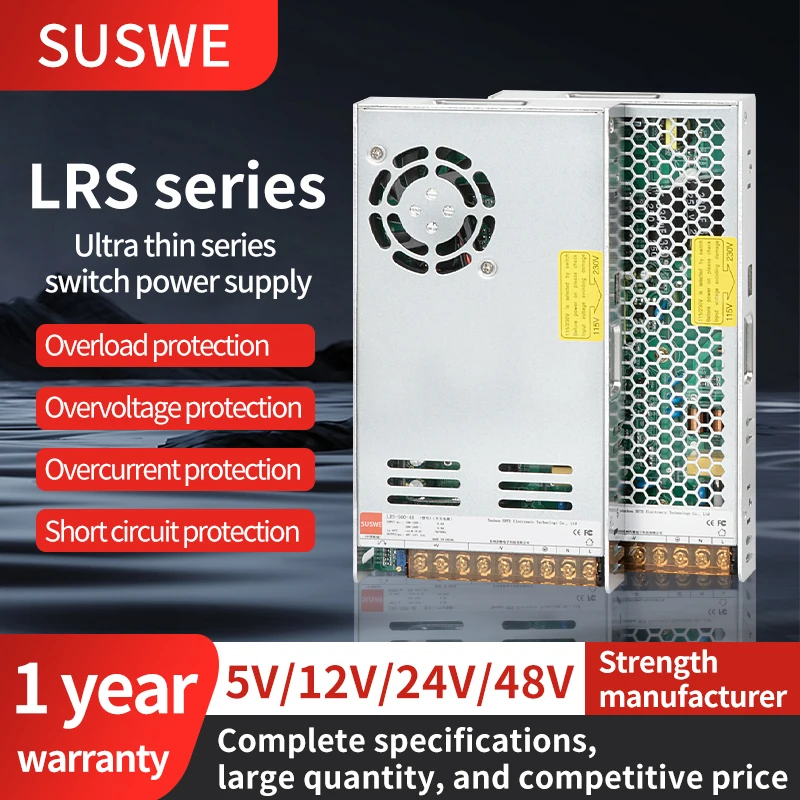 SUSWE LRS-350 LRS-350-5 LRS-350-12 LRS-350-24 LRS-350-36 LRS-350-48 MEANWELL LRS 350 350 Вт
SUSWE LRS-350 LRS-350-5 LRS-350-12 LRS-350-24 LRS-350-36 LRS-350-48 MEANWELL LRS 350 350 Вт