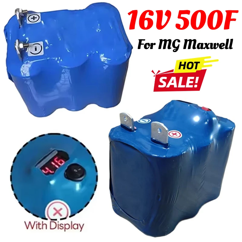 16V-MG Maxwell Original 500F Battery Super Farad Capacitor Car Rectifier 3000F 2.7V Audio Capacitor Cars Regulator Power Supply
16V-MG Maxwell Original 500F Battery Super Farad Capacitor Car Rectifier 3000F 2.7V Audio Capacitor Cars Regulator Power Supply