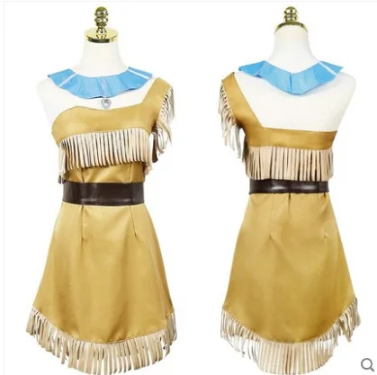 New Halloween Costume Of Pocahontas, The Indian Princess, For The "Wind In The Willows" Theme.
New Halloween Costume Of Pocahontas, The Indian Princess, For The "Wind In The Willows" Theme.