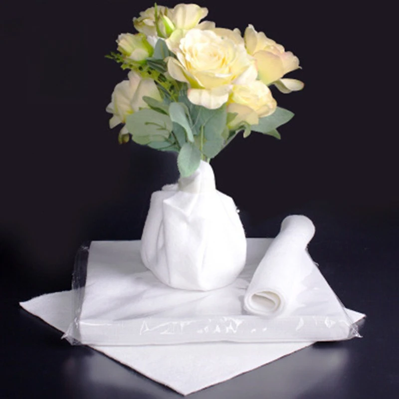 Fresh Flower Water Retaining Cotton Paper Flower Bouquet Root Water Absorbing Moisturizing Cotton Flower DIY Packaging Materials
Fresh Flower Water Retaining Cotton Paper Flower Bouquet Root Water Absorbing Moisturizing Cotton Flower DIY Packaging Materials