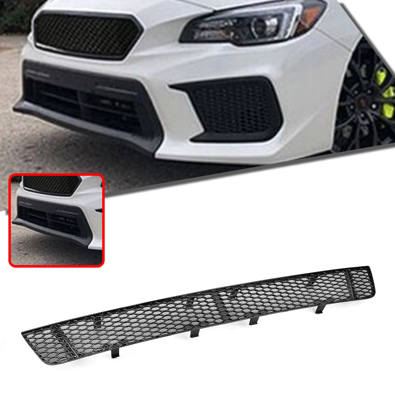 Front Bumper Grill With Insect Prevention Grille For Subaru Impreza WRX / WRX STI 2018-2021
Front Bumper Grill With Insect Prevention Grille For Subaru Impreza WRX / WRX STI 2018-2021