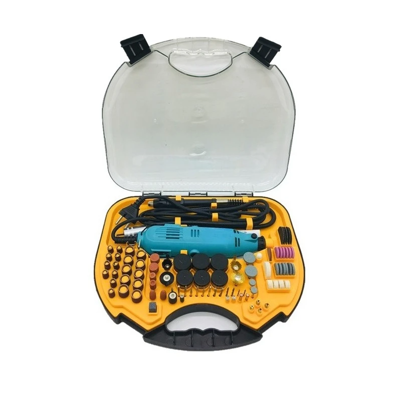 Electric drill electric grinding tool set US standard speed regulation engraving polishing drilling machine DIY hand drill
Electric drill electric grinding tool set US standard speed regulation engraving polishing drilling machine DIY hand drill