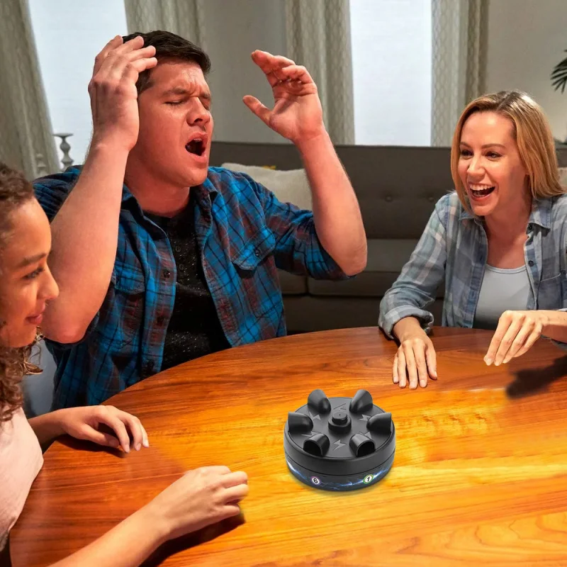 Stress Relief Trick Toy Electric Shock Roulette Game Funny Six Finger Lie Detector Decompression Finger Table Puzzle Game
Stress Relief Trick Toy Electric Shock Roulette Game Funny Six Finger Lie Detector Decompression Finger Table Puzzle Game