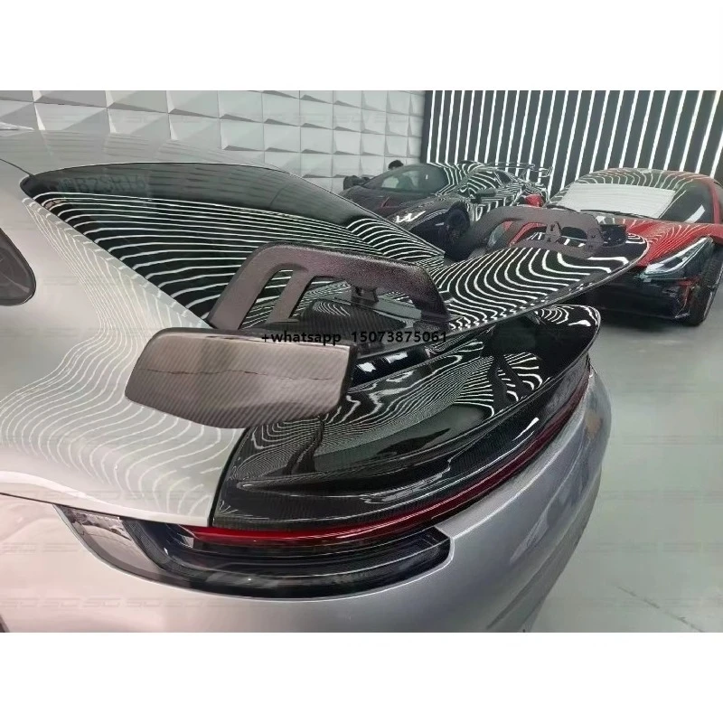 GT3 Style Carbon Fiber Rear Wing Rear Spoiler for 992 Car Accessories
GT3 Style Carbon Fiber Rear Wing Rear Spoiler for 992 Car Accessories