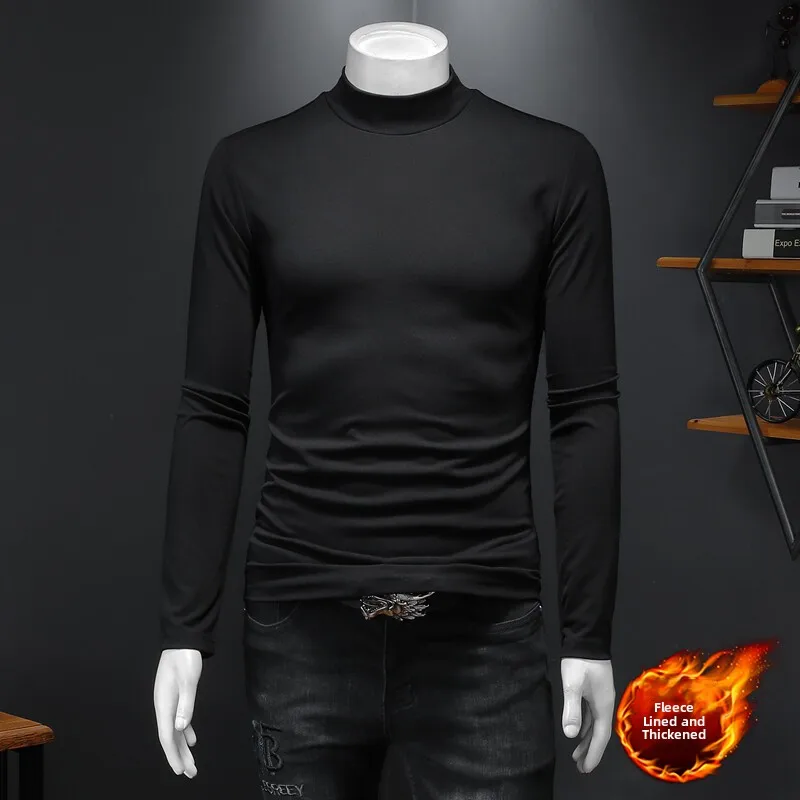 Men's Fce Lined Thi Long Sve T-irt Casual Slim Fit Elastic Autumn Winter Faionable Color Versatile Base Lay...
Men's Fce Lined Thi Long Sve T-irt Casual Slim Fit Elastic Autumn Winter Faionable Color Versatile Base Lay...