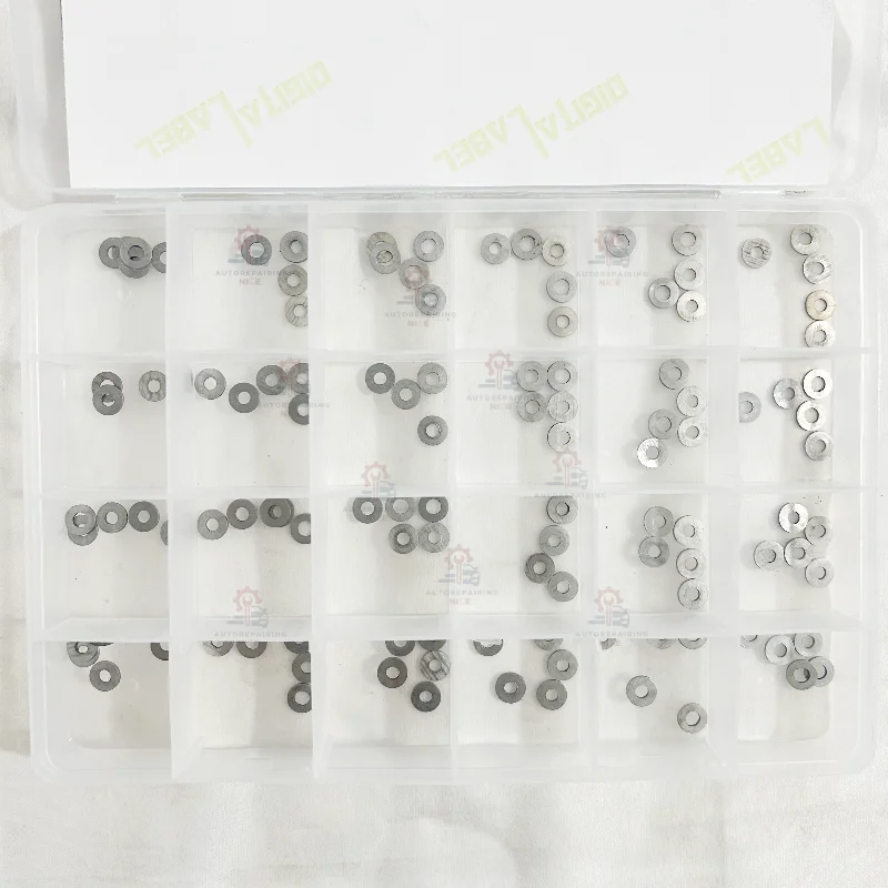 For Delphi Volvo E1 E3 EUI EUP Diesel Injector Nozzle Spring Adjust Washer Common Rail Repair Shims 120pcs
For Delphi Volvo E1 E3 EUI EUP Diesel Injector Nozzle Spring Adjust Washer Common Rail Repair Shims 120pcs