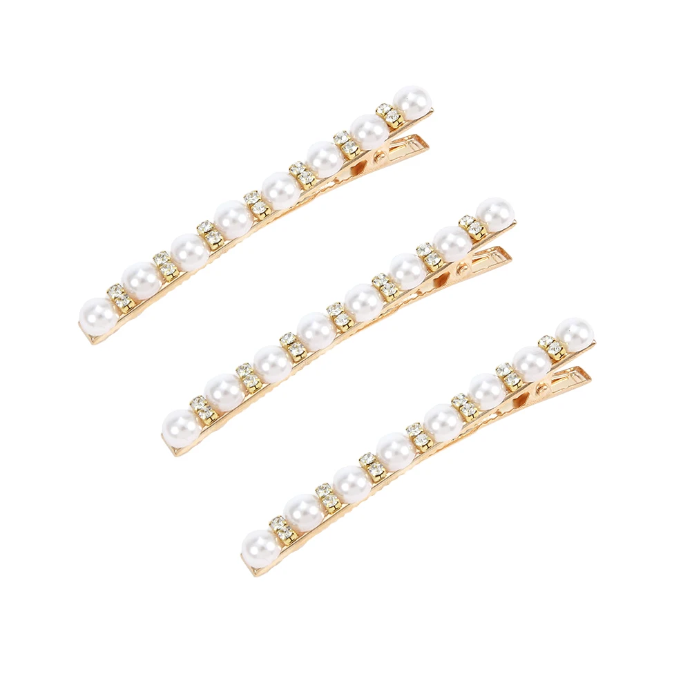 Pearl Hair Clips 3 Pcs Elegant Pearl Barrette Accessories Women Girls Wedding Party Daily Styling Rhinestone Hairpins
Pearl Hair Clips 3 Pcs Elegant Pearl Barrette Accessories Women Girls Wedding Party Daily Styling Rhinestone Hairpins