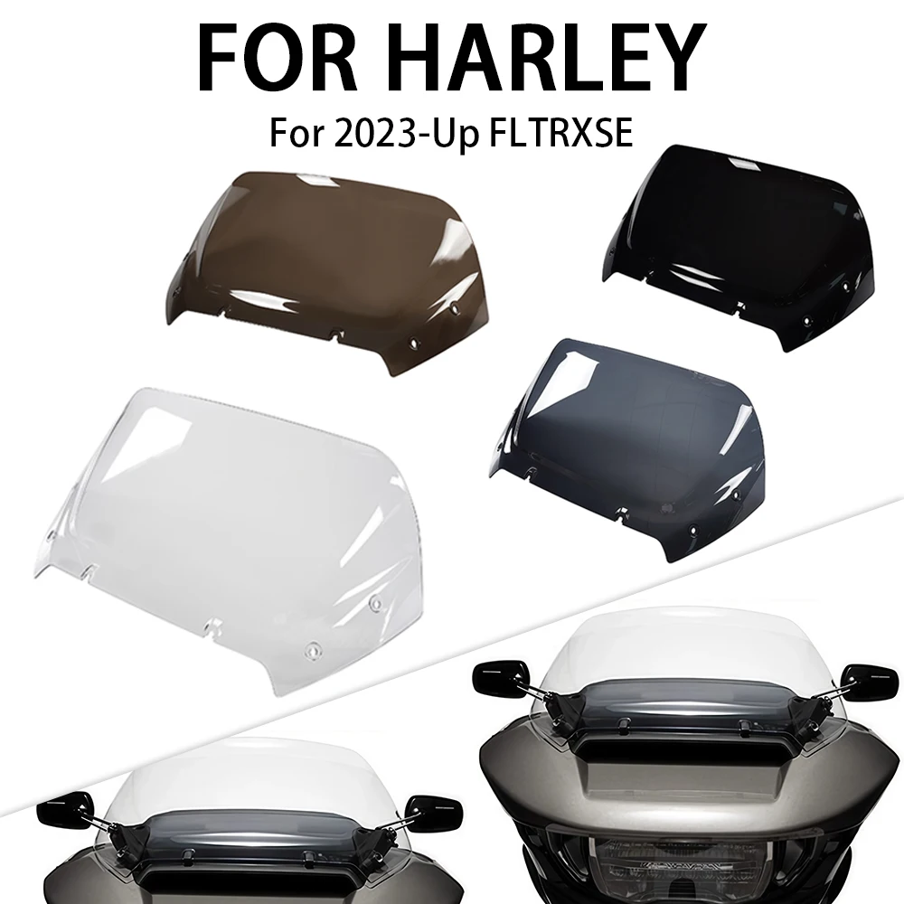 New 10-inch Motorcycle Windshield Accessories Wind Deflector Fit For Harley 2023 2024 TOURING CVO 121 117 Road Glide ST FLTRXSE
New 10-inch Motorcycle Windshield Accessories Wind Deflector Fit For Harley 2023 2024 TOURING CVO 121 117 Road Glide ST FLTRXSE