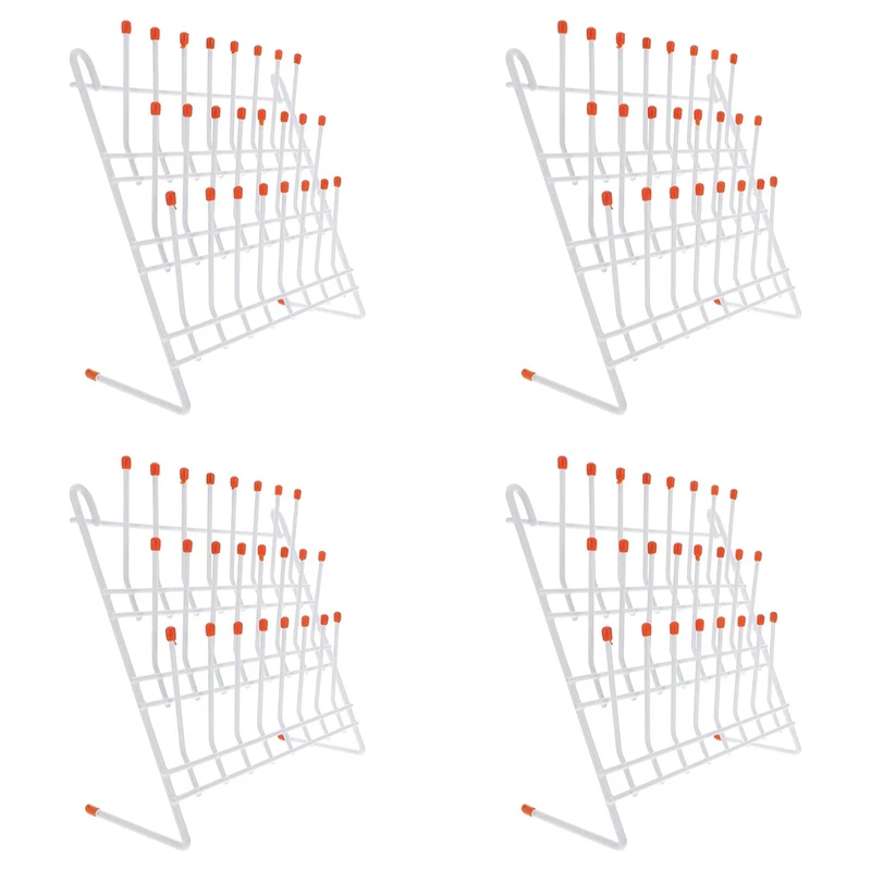 4X Lab Drying Rack 24 Pegs Lab Glassware Rack Wire Glassware Drying Rack Wall Mount/Freestanding Lab Glass Drying Rack
4X Lab Drying Rack 24 Pegs Lab Glassware Rack Wire Glassware Drying Rack Wall Mount/Freestanding Lab Glass Drying Rack