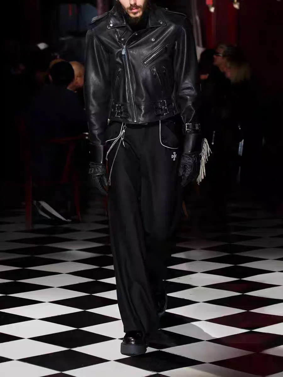 Autonus Melancholy Soldier Cross Stitched Woolen Straight Leg Pants Loose Wide Leg Long Trousers Cool Sle Youth Faion
Autonus Melancholy Soldier Cross Stitched Woolen Straight Leg Pants Loose Wide Leg Long Trousers Cool Sle Youth Faion