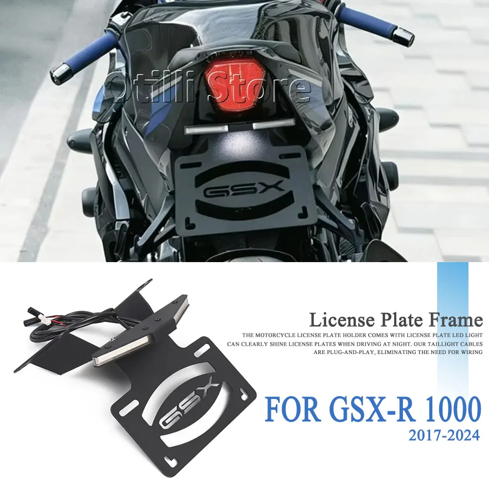 For Suzuki GSX-R 1000 GSX-R1000 GSX R 1000 2017- Motorcycle Rear Short Tail Stock License Plate Holder Tailstock Frame Bracket
For Suzuki GSX-R 1000 GSX-R1000 GSX R 1000 2017- Motorcycle Rear Short Tail Stock License Plate Holder Tailstock Frame Bracket