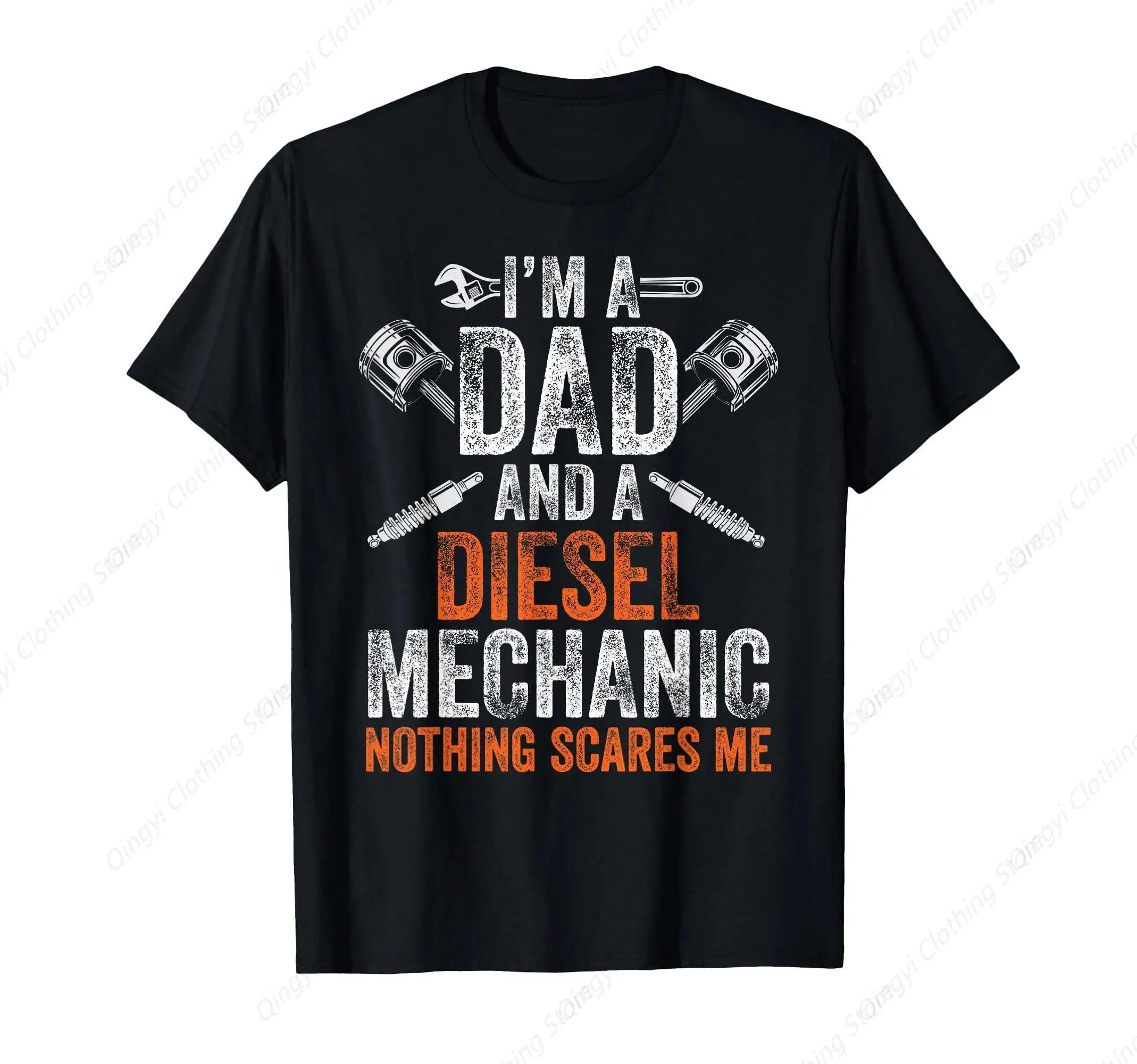 Gift for Men Father's Day Halloween Diesel Mechanic Dad T-Shirt
Gift for Men Father's Day Halloween Diesel Mechanic Dad T-Shirt