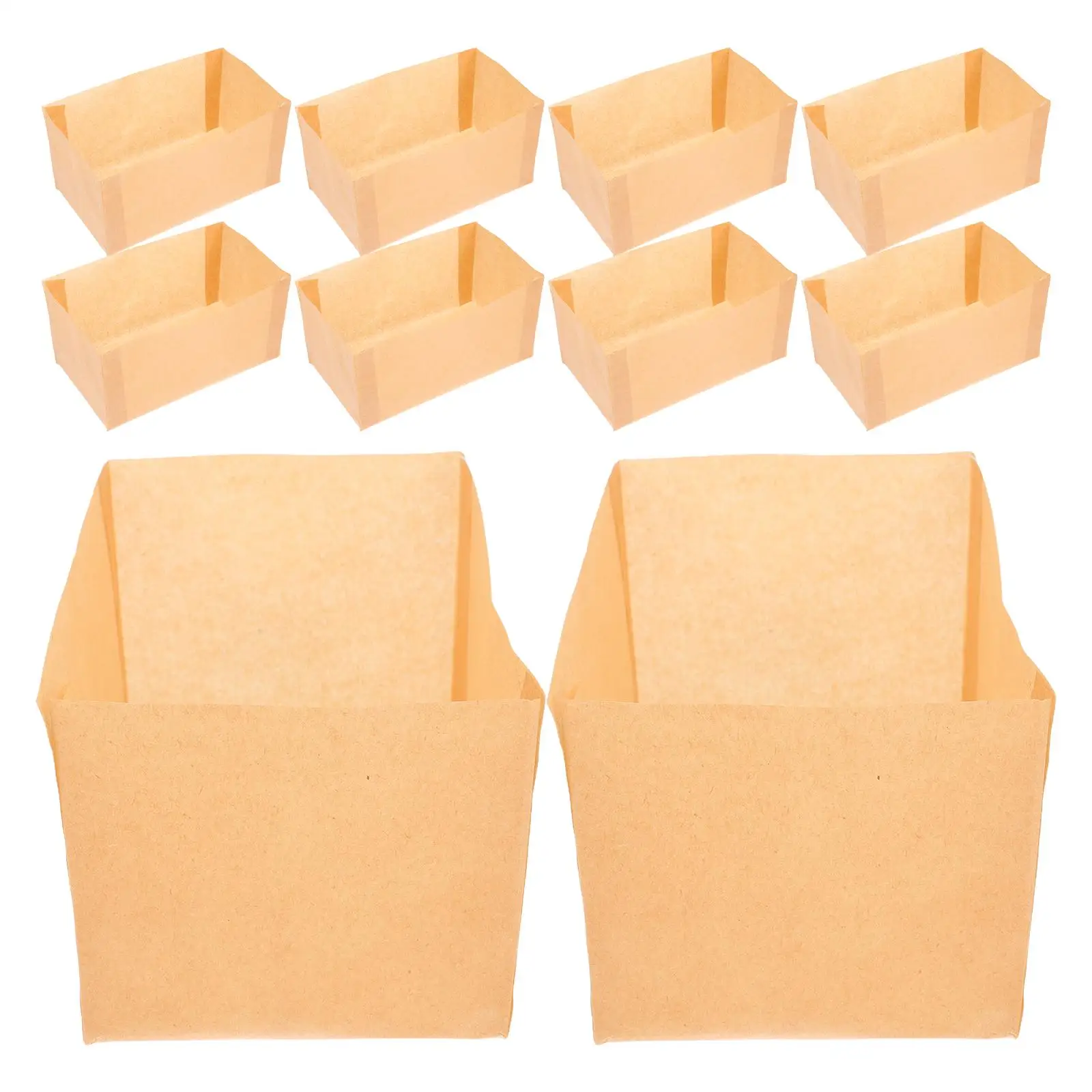 50 Pcs Bread Paper Mold Nonstick Cake Tray Liners Disposable Pastry Cake Tray Paper Sheets Food Grade Oven Safe
50 Pcs Bread Paper Mold Nonstick Cake Tray Liners Disposable Pastry Cake Tray Paper Sheets Food Grade Oven Safe