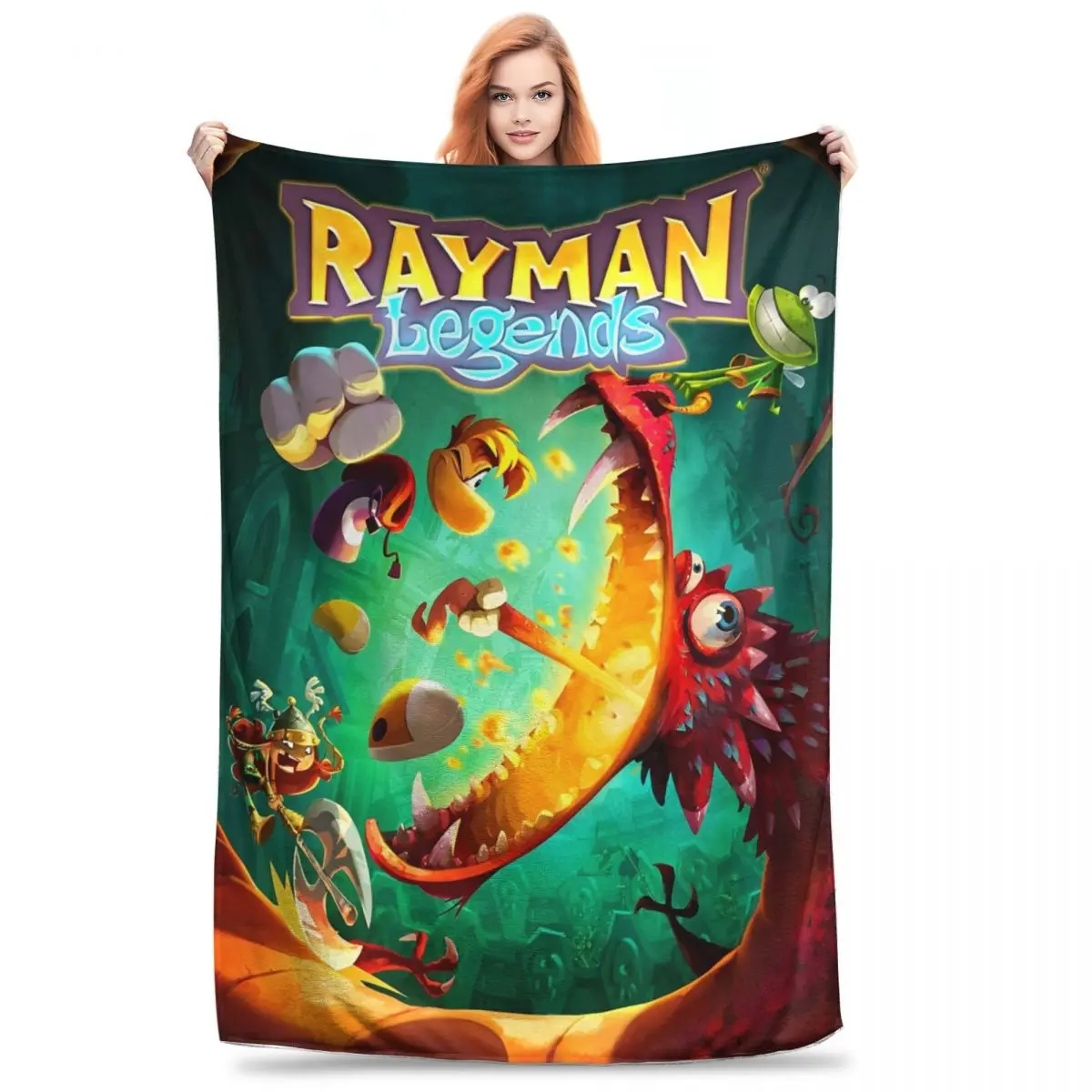 Rayman Gift Blanket For Men Women Ultra Soft Throw Blankets for Couch Multiple Sizes
Rayman Gift Blanket For Men Women Ultra Soft Throw Blankets for Couch Multiple Sizes
