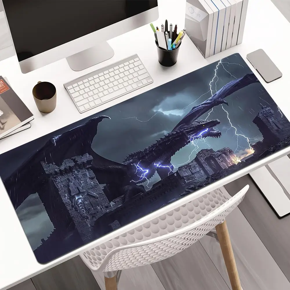 Devil Lightning Black Dragon Mouse Pad Gaming mat desk mat pc accessories keypad expansion pad rubber anti-slip edge-locking
Devil Lightning Black Dragon Mouse Pad Gaming mat desk mat pc accessories keypad expansion pad rubber anti-slip edge-locking