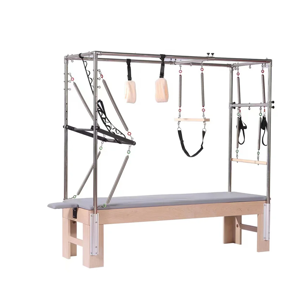 Best Selling Maple Wood Tower Pilates Cadillac With Trapeze Cadillac Bed For High Class Fitness Studio
Best Selling Maple Wood Tower Pilates Cadillac With Trapeze Cadillac Bed For High Class Fitness Studio
