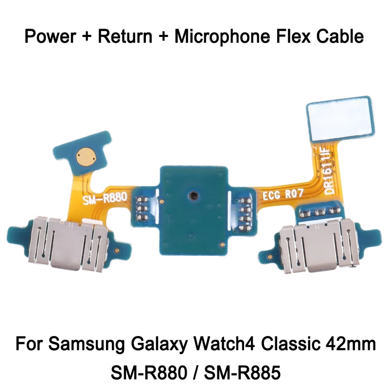 Замена мощности + возврат + микрофонный гибкий кабель для Samsung Galaxy Watch 4 Classic 42 мм SM-R880
Замена мощности + возврат + микрофонный гибкий кабель для Samsung Galaxy Watch 4 Classic 42 мм SM-R880