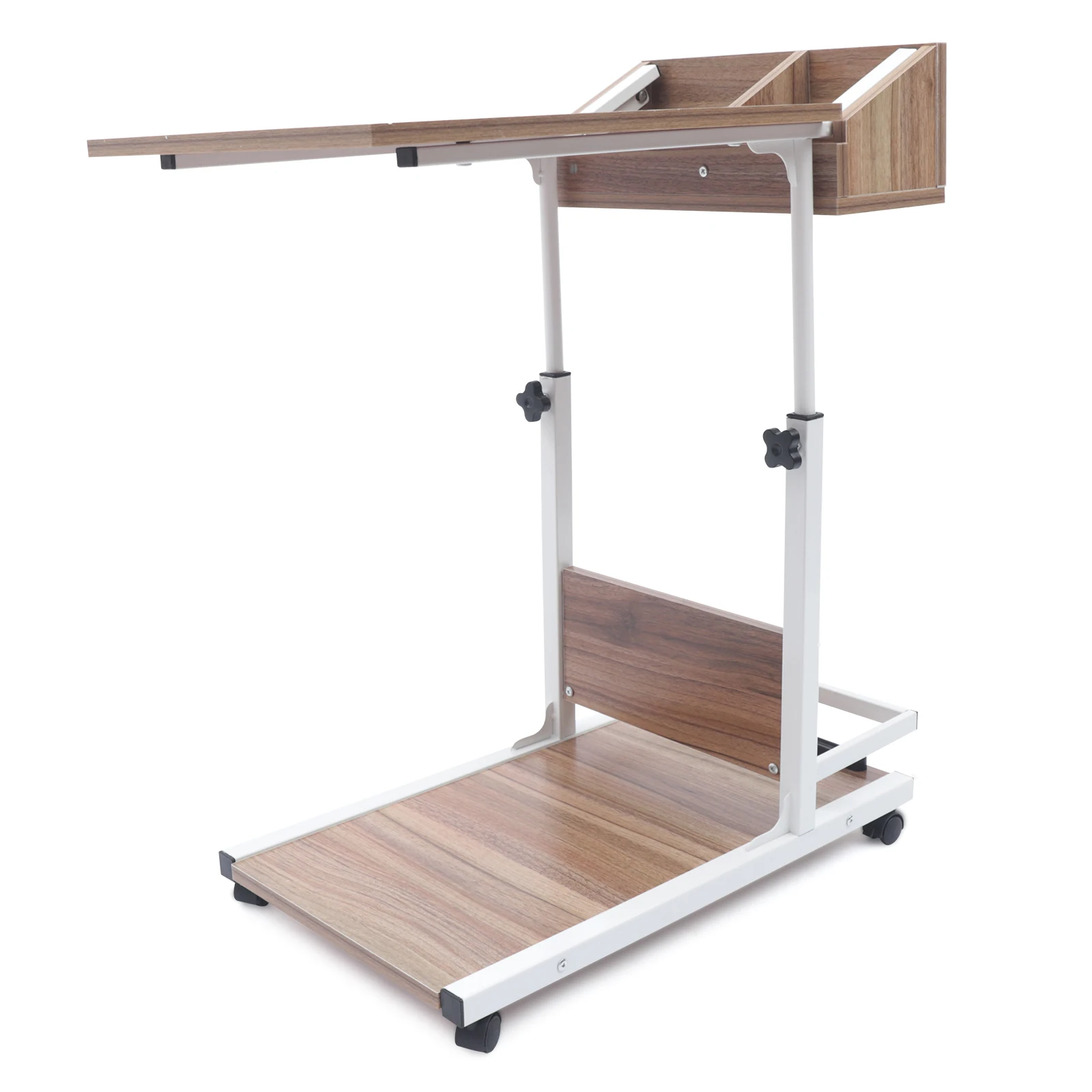 Unique Mobile Sofa Side Table,C Shaped End Table with Wheels,Couch Table Slide with Storage Shelves for Home,Hospital,Office
Unique Mobile Sofa Side Table,C Shaped End Table with Wheels,Couch Table Slide with Storage Shelves for Home,Hospital,Office