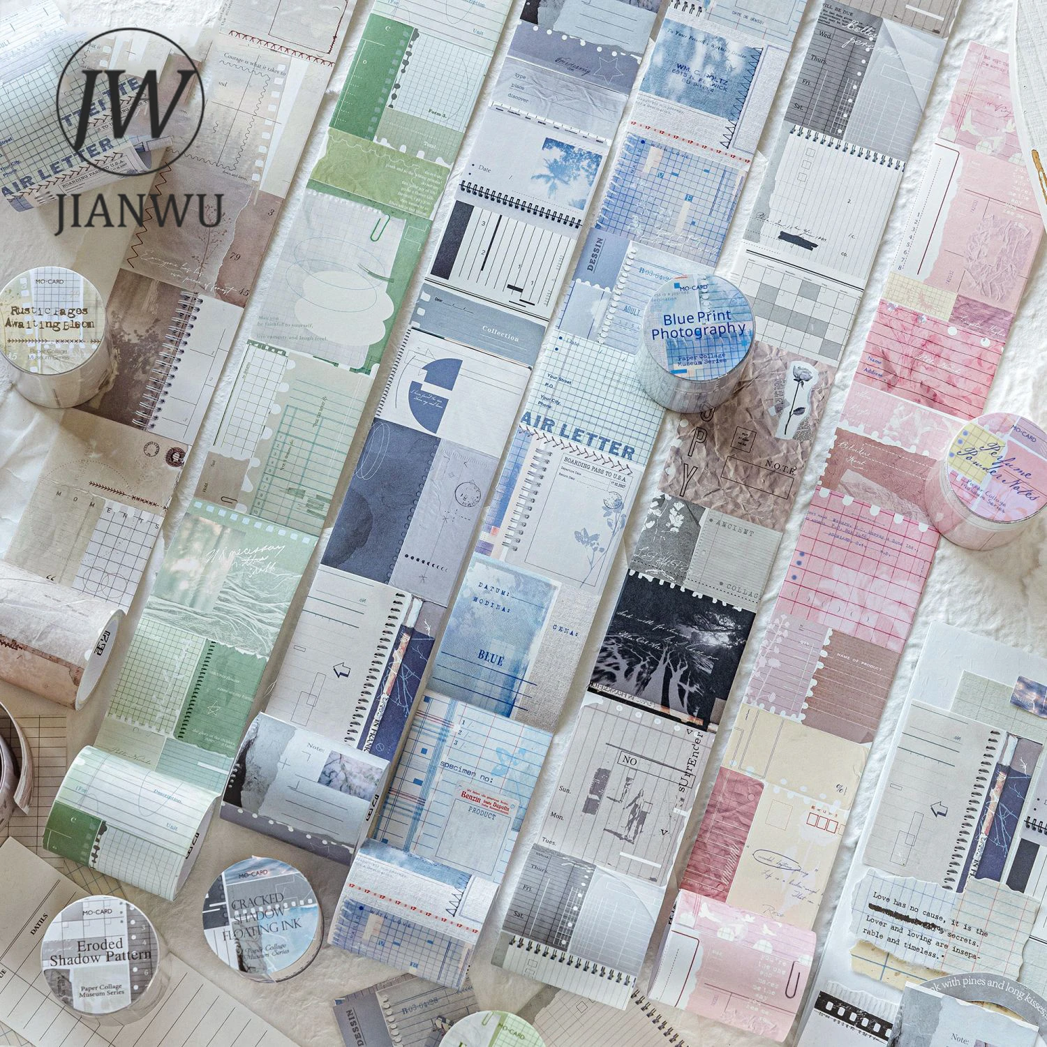 JIANWU Paper Collage Hall Series Vintage Pattern Landscape Material Collage Scrapbooking Tape Creative DIY Journal Stationery
JIANWU Paper Collage Hall Series Vintage Pattern Landscape Material Collage Scrapbooking Tape Creative DIY Journal Stationery