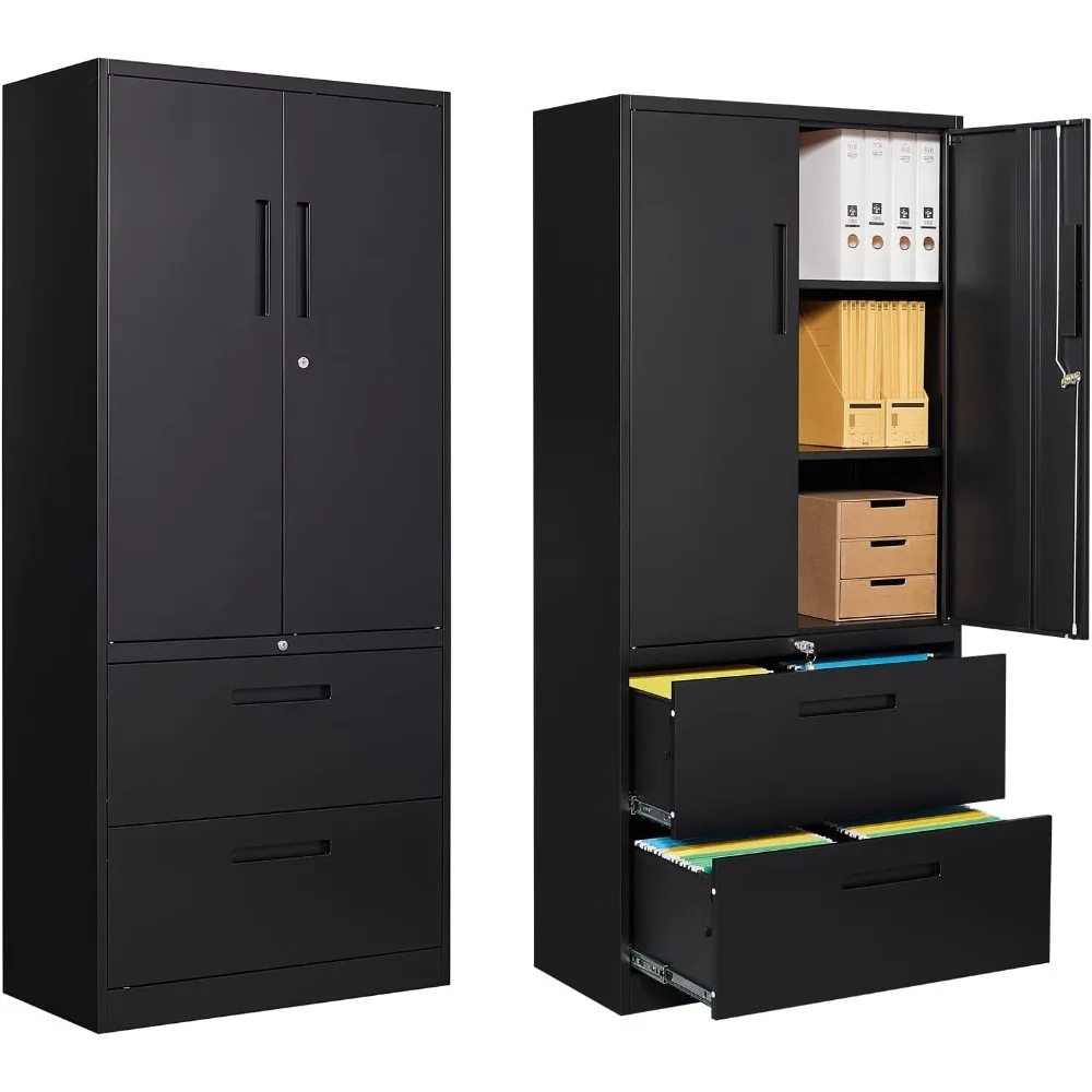 2-Drawer Metal File Cabinet, Lateral Vertical Filing Cabinets for Home Office, Locking File Cabinet with Storage Shelves
2-Drawer Metal File Cabinet, Lateral Vertical Filing Cabinets for Home Office, Locking File Cabinet with Storage Shelves