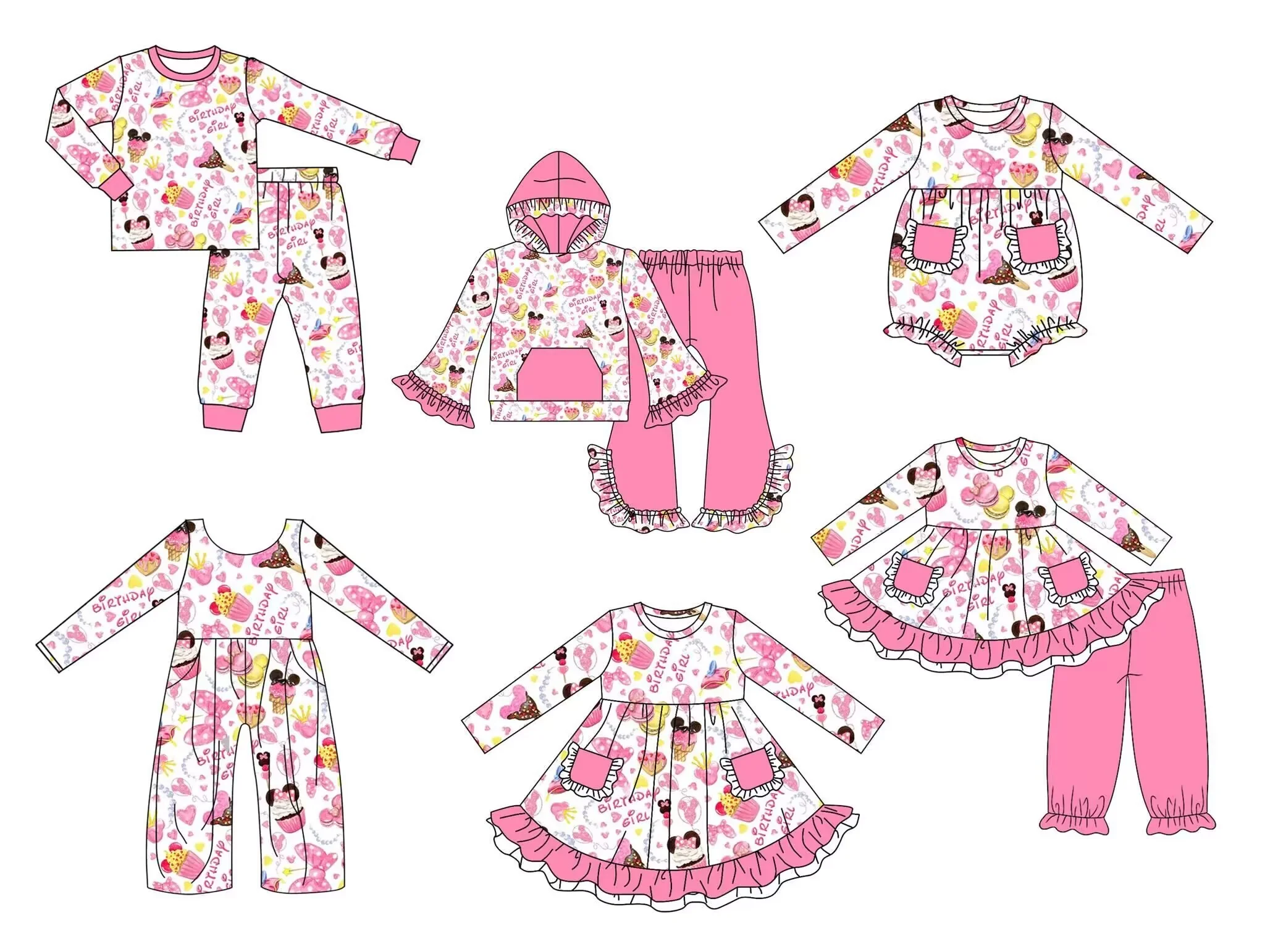 Happy Birthday Long Sleeve Long Pants Set Dresses Jumpsuits Toddler Girl Clothes Baby Girl Clothes Boutique Children Clothing
Happy Birthday Long Sleeve Long Pants Set Dresses Jumpsuits Toddler Girl Clothes Baby Girl Clothes Boutique Children Clothing