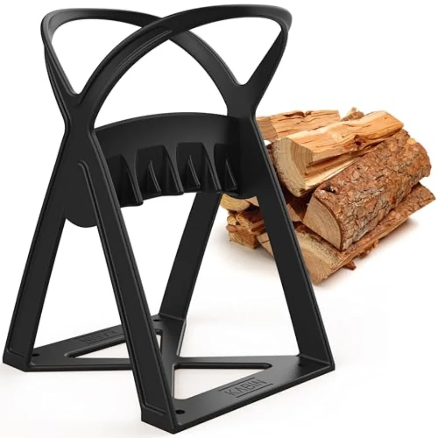 KABIN Kindle Quick Compact Log Splitter - Manual Splitting Tool - Steel Wedge Point Splits Firewood Like A Safely and Easily
KABIN Kindle Quick Compact Log Splitter - Manual Splitting Tool - Steel Wedge Point Splits Firewood Like A Safely and Easily