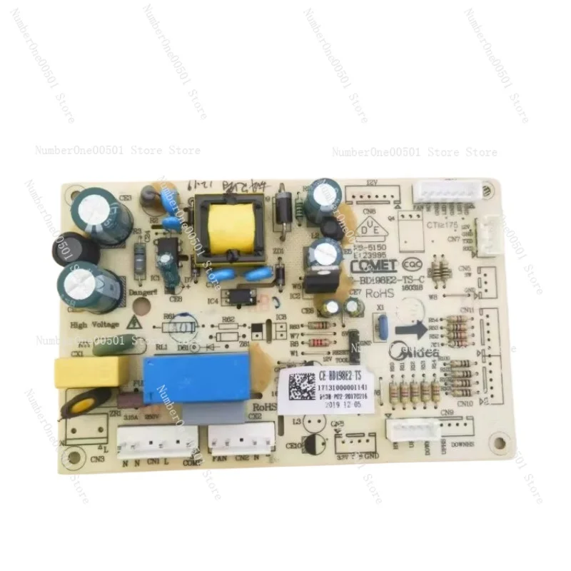 Запасная материнская плата управления для холодильника, совместимая с деталью для холодильника Midea 17131000001141, материнская плата, компьютерная плата
Запасная материнская плата управления для холодильника, совместимая с деталью для холодильника Midea 17131000001141, материнская плата, компьютерная плата