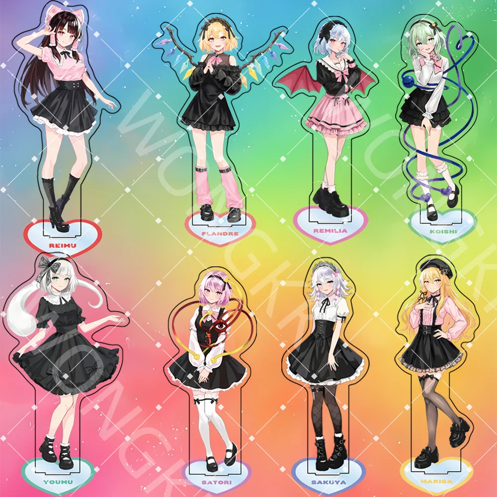 Game Touhou Project 15CM Acrylic Stand keychain Anime Stand Hakurei Reimu Kirisame Marisa Desktop Decor Gift For Game Fans
Game Touhou Project 15CM Acrylic Stand keychain Anime Stand Hakurei Reimu Kirisame Marisa Desktop Decor Gift For Game Fans