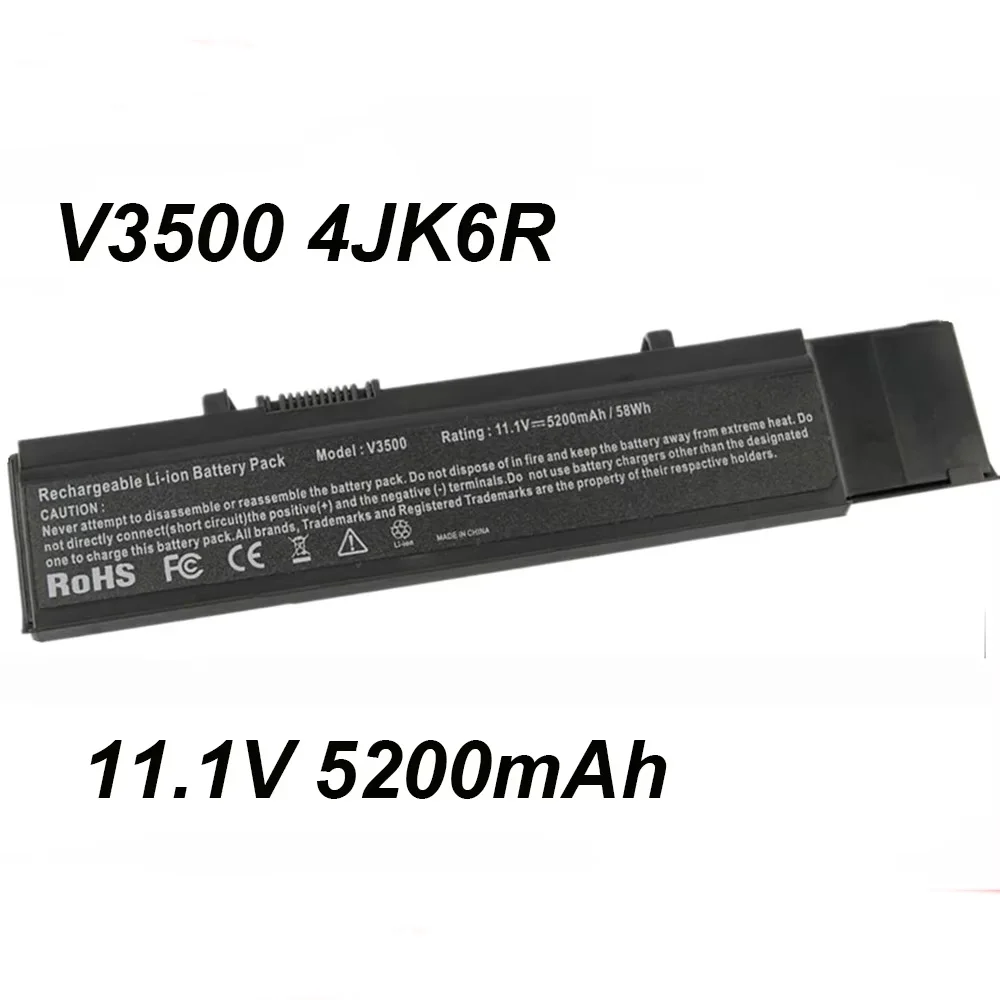 7FJ92 04D3C 4JK6R 11,1 В 5200 мАч аккумулятор для ноутбука DELL Vostro 3400 3500 3700 3400n 3500n 3700n серии V3400 V3500
7FJ92 04D3C 4JK6R 11,1 В 5200 мАч аккумулятор для ноутбука DELL Vostro 3400 3500 3700 3400n 3500n 3700n серии V3400 V3500