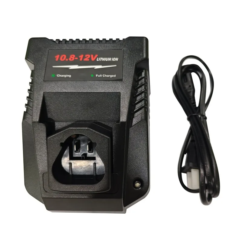 Portable Fast Charger Lithium Battery Charging Station Power Tool Battery Charger Compatible for Bosch 10.8–12V Li-ion Batteries
Portable Fast Charger Lithium Battery Charging Station Power Tool Battery Charger Compatible for Bosch 10.8–12V Li-ion Batteries