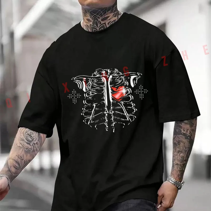 Anatomical Ribcage Design Motorcycle T-shirt Men And Women Cotton Casual Tshirt Short-sleeve O-neck Tops
Anatomical Ribcage Design Motorcycle T-shirt Men And Women Cotton Casual Tshirt Short-sleeve O-neck Tops