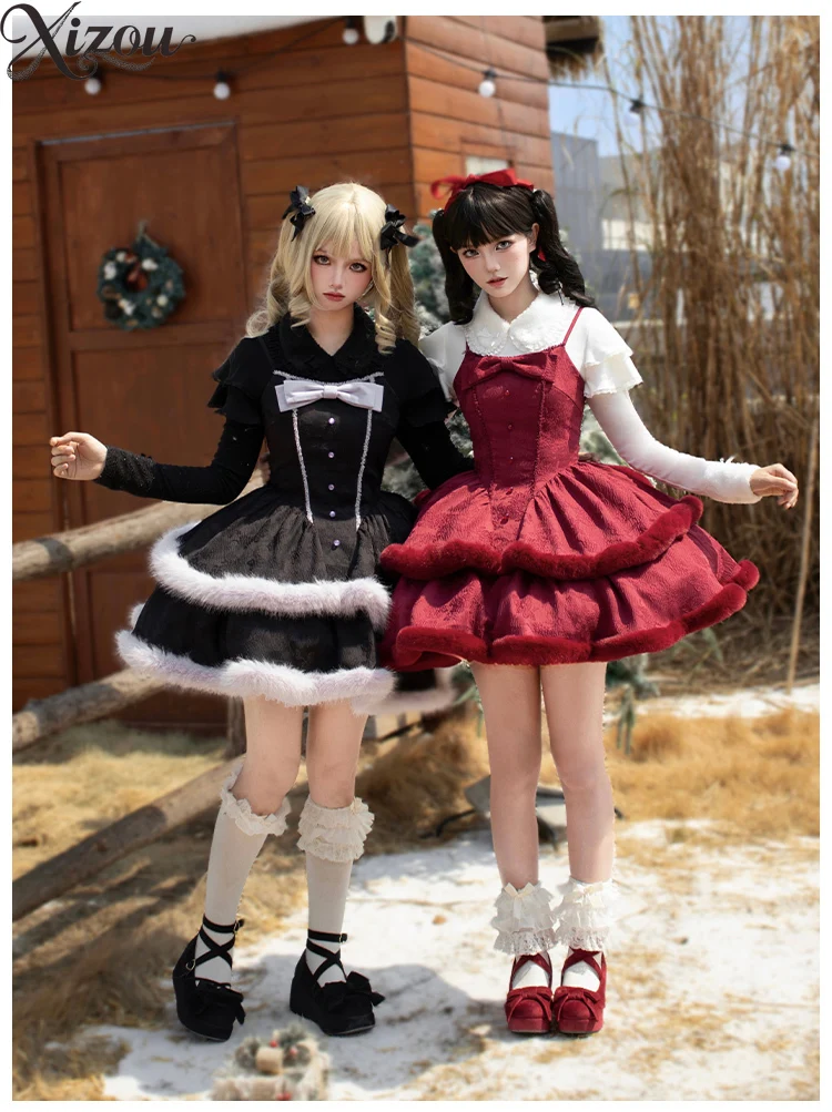 Party Sexy Ball Gown Dress Bow Solid Color Cosplay Strap Shoulder High Waist Autumn Winter 2025 Spaghetti Strap Dresses
Party Sexy Ball Gown Dress Bow Solid Color Cosplay Strap Shoulder High Waist Autumn Winter 2025 Spaghetti Strap Dresses