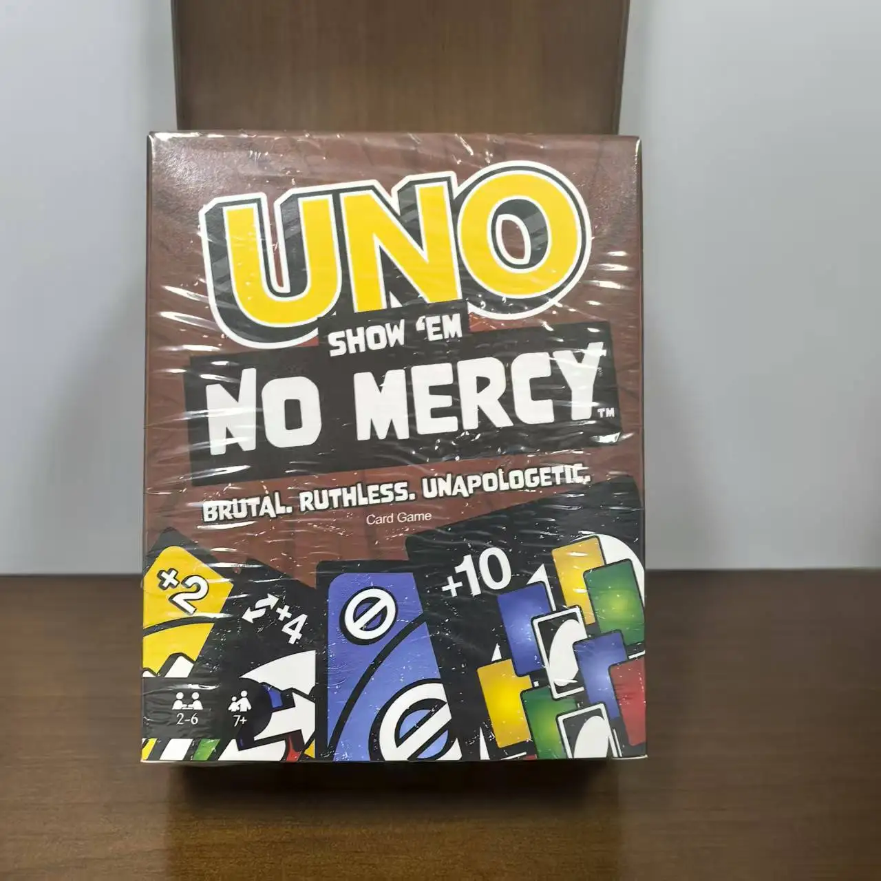 Mattel Games UNO Show ‘em No Mercy Card Game Special Rules & Tougher Penalties Cards Gift Toys
Mattel Games UNO Show ‘em No Mercy Card Game Special Rules & Tougher Penalties Cards Gift Toys