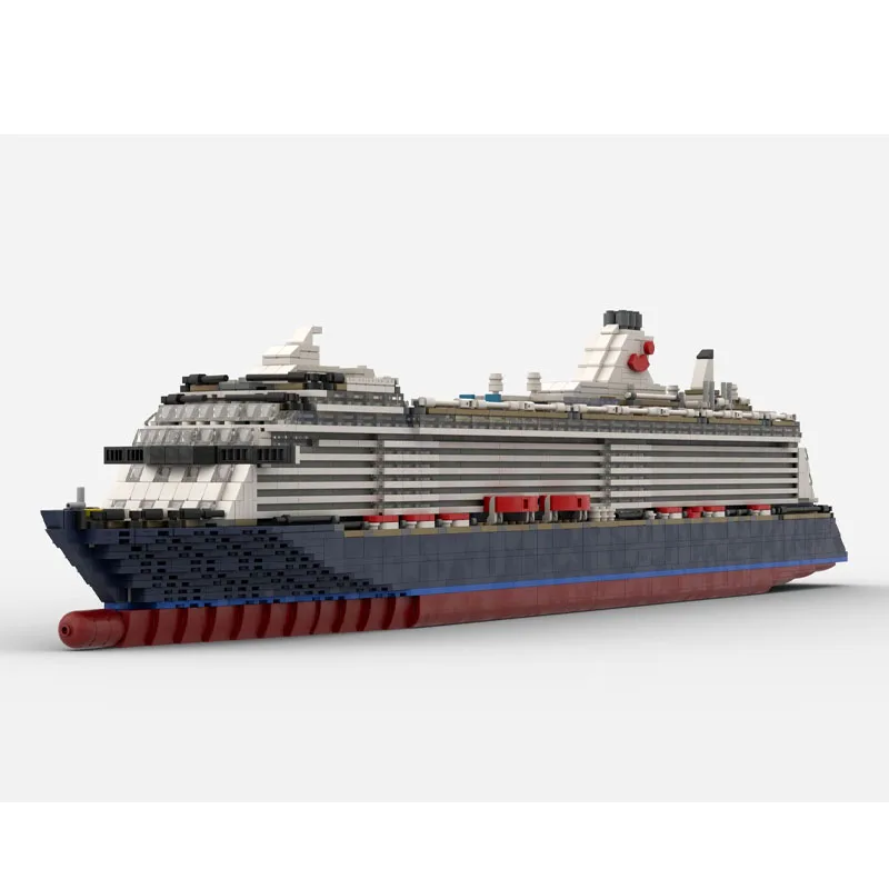 MOC-174915 New Nautical Super Luxury Cruise Ship Building Block Model 3295 Parts Boys Children's Birthday Christmas Toy Gift
MOC-174915 New Nautical Super Luxury Cruise Ship Building Block Model 3295 Parts Boys Children's Birthday Christmas Toy Gift