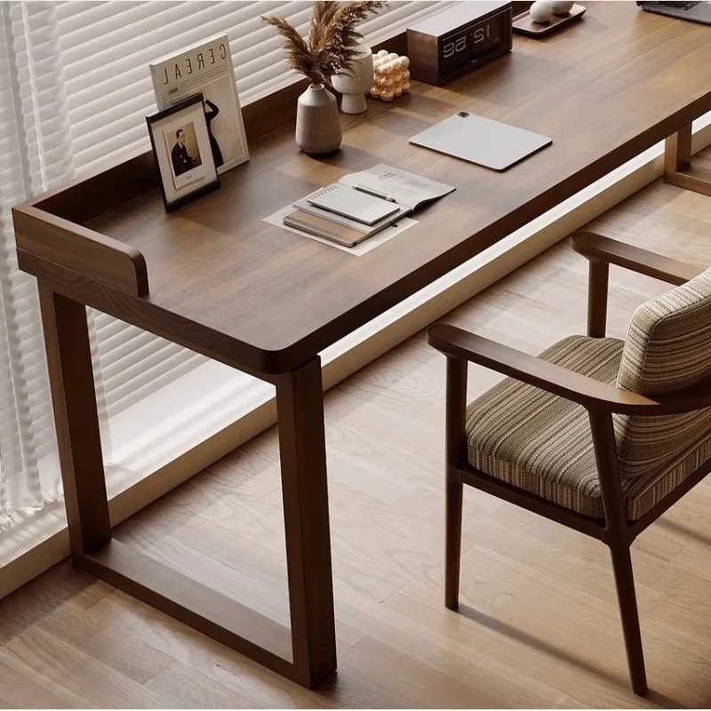 All solid wood desk workbench computer desk rectangular double learning student
All solid wood desk workbench computer desk rectangular double learning student