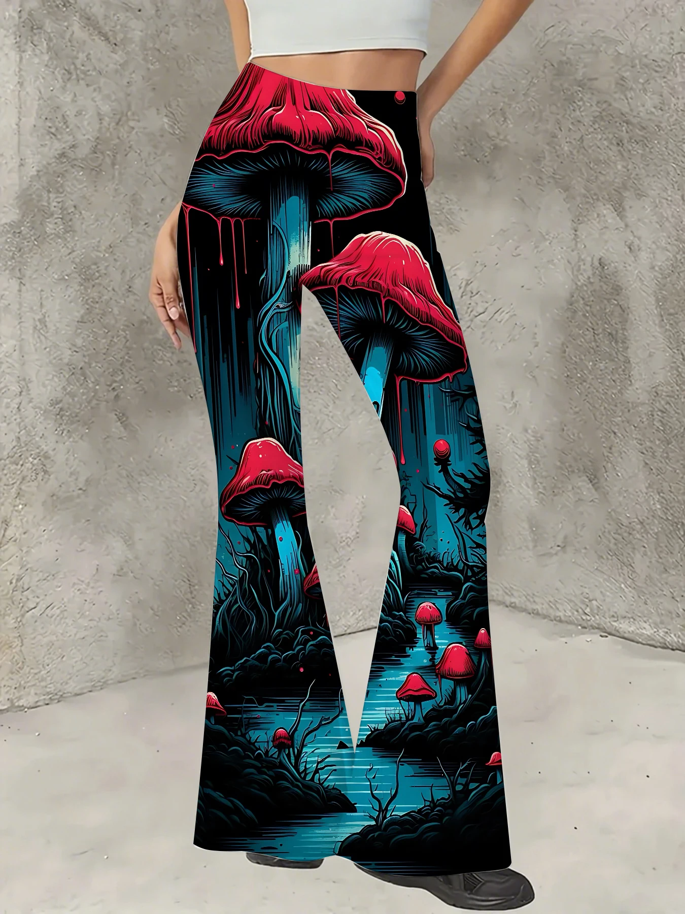 Women's Floral Print Flare Pants Elegant Stretchy Bell Bottom Trousers Summer
Women's Floral Print Flare Pants Elegant Stretchy Bell Bottom Trousers Summer