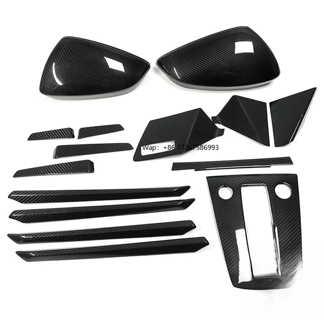 Factory Carbon Fiber Interior Dashboard Gear Shift Panel Central Console Door Handle Trim Cover for A3 S3 RS3 8Y
Factory Carbon Fiber Interior Dashboard Gear Shift Panel Central Console Door Handle Trim Cover for A3 S3 RS3 8Y