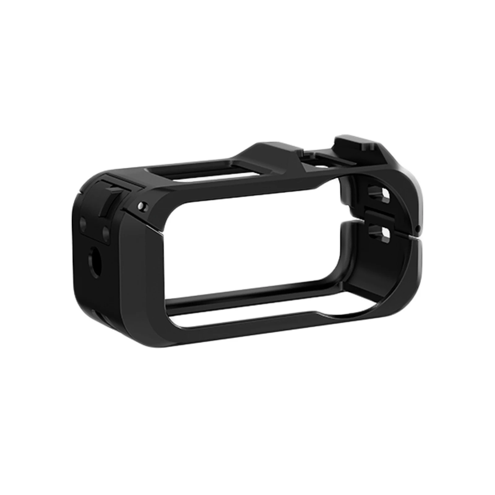 Aluminum Alloy Cage for DJI Osmo Nano, Protective Cage Compatible for DJI Mic, with a 1/4" Threaded Hole/Quick Release Mount
Aluminum Alloy Cage for DJI Osmo Nano, Protective Cage Compatible for DJI Mic, with a 1/4" Threaded Hole/Quick Release Mount