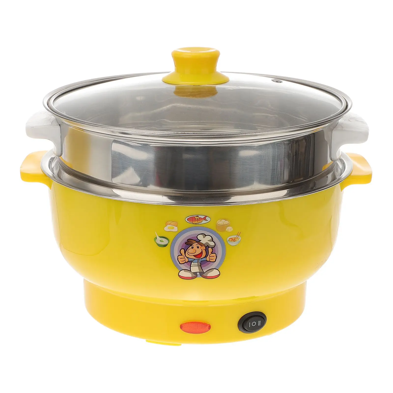 Steaming Electric Cooker Steam Pot Multifunctional Double Layers Stockpot Stainless Steel Cooking Boiler Practical Kitchen Bar
Steaming Electric Cooker Steam Pot Multifunctional Double Layers Stockpot Stainless Steel Cooking Boiler Practical Kitchen Bar