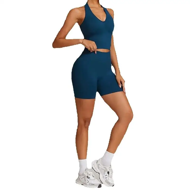 Бесшовный комплект для йоги, 2 шт., спортивный жилет, женский спортивный костюм для бега, комплект с бюстгальтером для тренировок, женская быстросохнущая одежда для йоги, спортивный костюм для женщин
Бесшовный комплект для йоги, 2 шт., спортивный жилет, женский спортивный костюм для бега, комплект с бюстгальтером для тренировок, женская быстросохнущая одежда для йоги, спортивный костюм для женщин